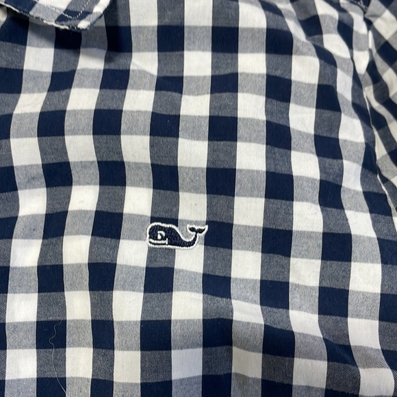 Vineyard Vines Womens Buffalo Plaid Button Down Shirt Size 2 - Picture 3 of 10